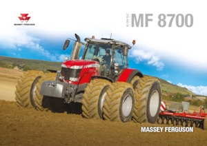 Traktörler 4wd Massey Ferguson MF 8740 S