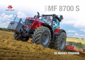 4WD Tractors Massey Ferguson MF 8730 S