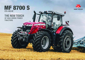 4WD Tractors Massey Ferguson MF 8730 S 