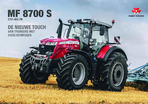 4WD Tractors Massey Ferguson MF 8730 S 