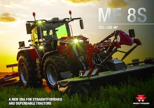 Traktörler 4wd Massey Ferguson MF 8S.245