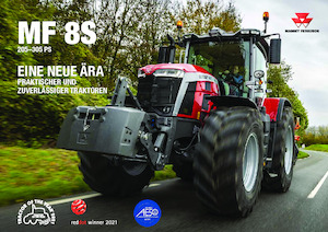 4WD Tractors Massey Ferguson MF 8S.225