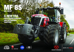 4WD Tractors Massey Ferguson MF 8S.225