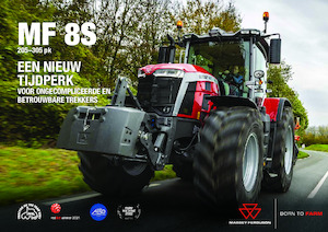 4WD Tractors Massey Ferguson MF 8S.225