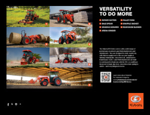 4WD Tractors Kubota MX5400GDT