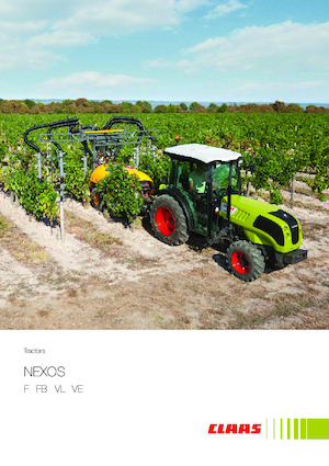 4WD Tractors Claas Nexos 230 FB