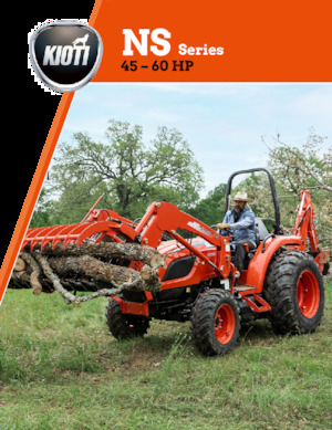 4WD Tractors Kioti NS4710