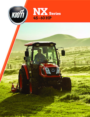 4WD Tractors Kioti NX5010 HST