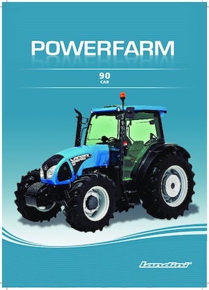 4WD Tractors Landini Powerfarm 90
