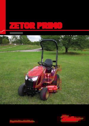 Traktörler 4wd Zetor Primo HT 20 NC