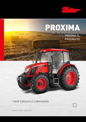 4WD Tractors Zetor Proxima HS 120