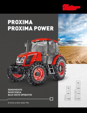 Traktörler 4wd Zetor Proxima HS 120