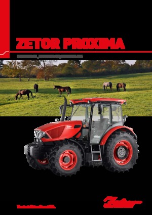 Traktörler 4wd Zetor Proxima GP 80