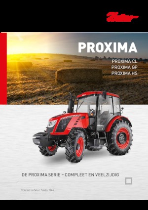 Traktörler 4wd Zetor Proxima HS 120