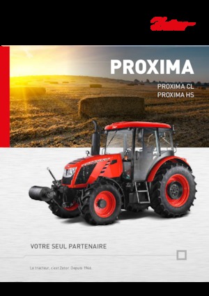 4WD Tractors Zetor Proxima HS 120