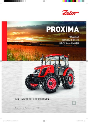 4WD Tractors Zetor Proxima Power 120