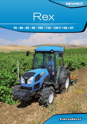 4WD Tractors Landini Rex DT 4-110GT