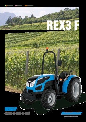 4WD Tractors Landini Rex 3-080F