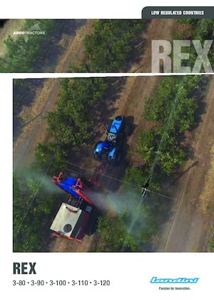 4WD Tractors Landini Rex 3-100 G 