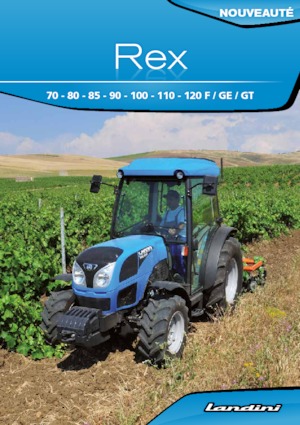 Traktörler 4wd Landini Rex DT 4-080GT
