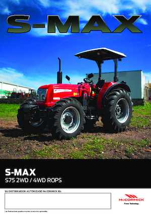 Traktörler 4wd McCormick S 75 Max 