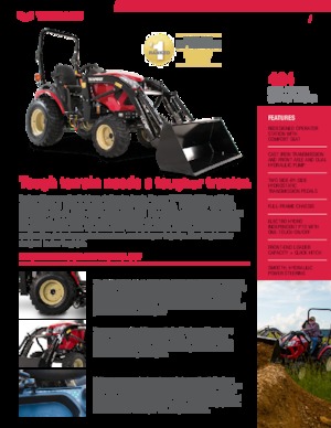 Belediye traktörleri Yanmar SA424DHX