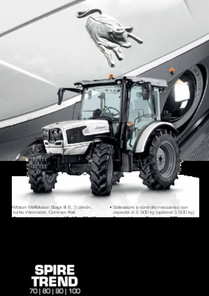 4WD Tractors Lamborghini Spire 80 Trend