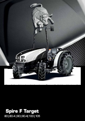 Traktörler 4wd Lamborghini Spire F 105 Target 