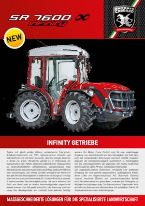 4WD Tractors Carraro SR 7600 Infinity