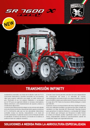 Traktörler 4wd Carraro SR 7600 Infinity