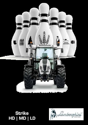 4WD Tractors Lamborghini Strike 120 HD