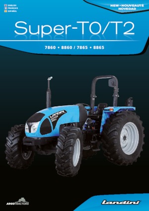 4WD Tractors Landini SUPER 7865