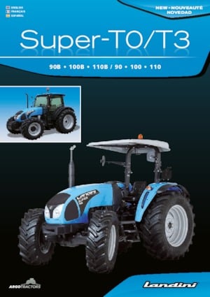 4WD Tractors Landini SUPER 90