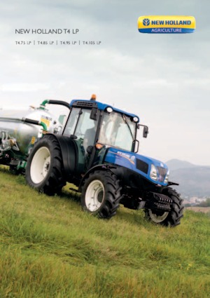 Traktörler 4wd New Holland T4.95 LP