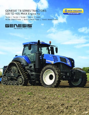 Traktörler 4wd New Holland T8.350 UC