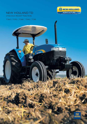 Traktörler 4wd New Holland TD70