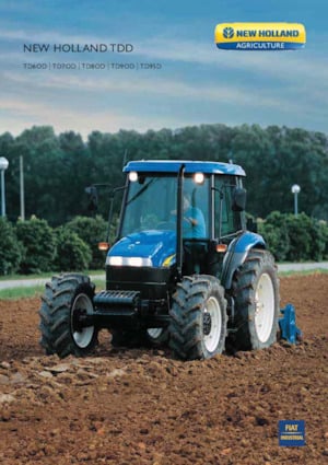 4WD Tractors New Holland TD90D Plus