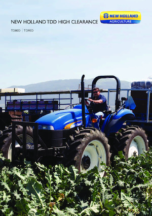 Traktörler 4wd New Holland TD95D HC