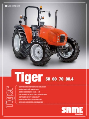 4WD Tractors SAME Tiger 70
