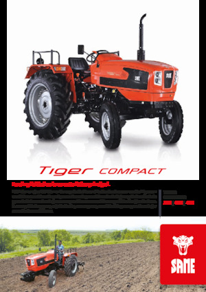 Traktörler 4wd SAME Tiger Compact 35 E