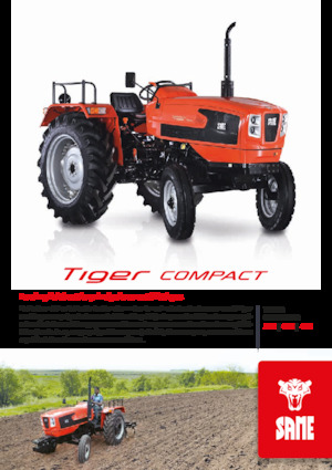 Traktörler 4wd SAME Tiger Compact 35 E
