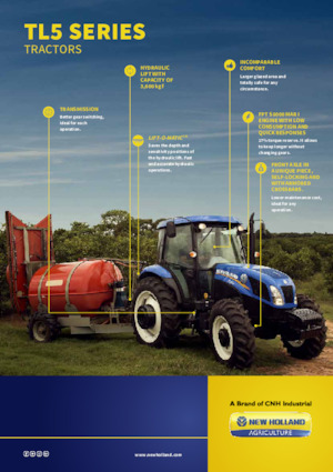 Traktörler 4wd New Holland TL5.90