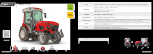 4WD Tractors Carraro Tony 8700 V 