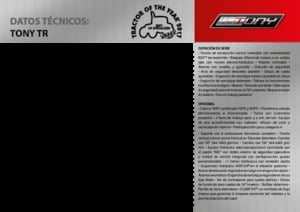 4WD Tractors Carraro Tony 9800 TR