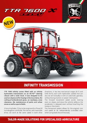 4WD Tractors Carraro TTR 7600 Infinity