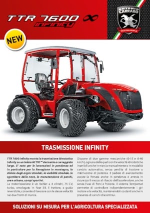 4WD Tractors Carraro TTR 7600 Infinity
