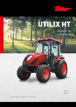 Traktörler 4wd Zetor Utilix HT 55