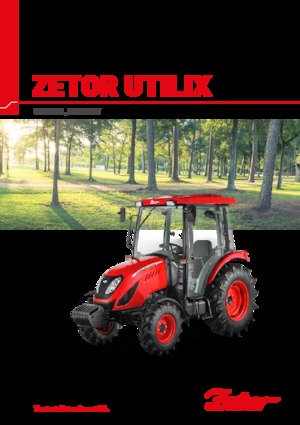 Traktörler 4wd Zetor Utilix HT 55