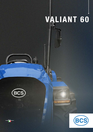 Traktörler 4wd BCS Valiant 60 AR 