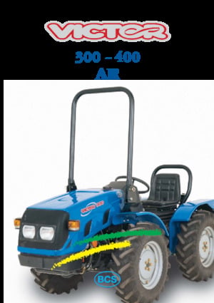 4WD Tractors BCS Victor 400 AR